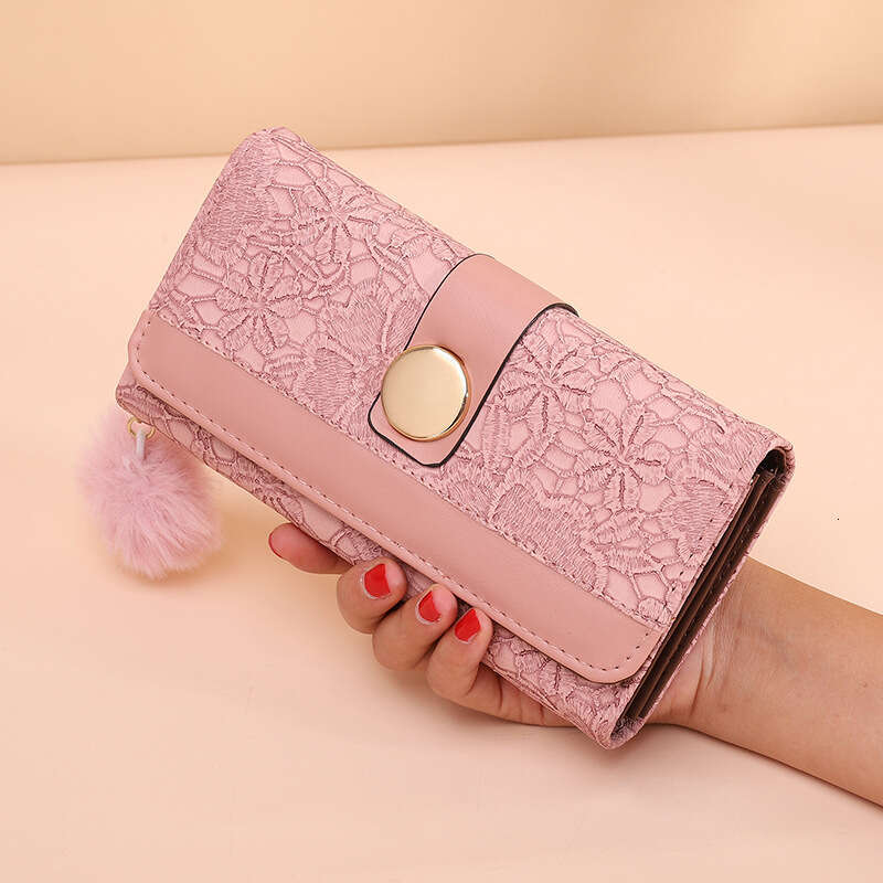 New Women's Long Fashion Clutch Multi-Card Slot Phone Bag Korean Style Coin Purse Women Wallet