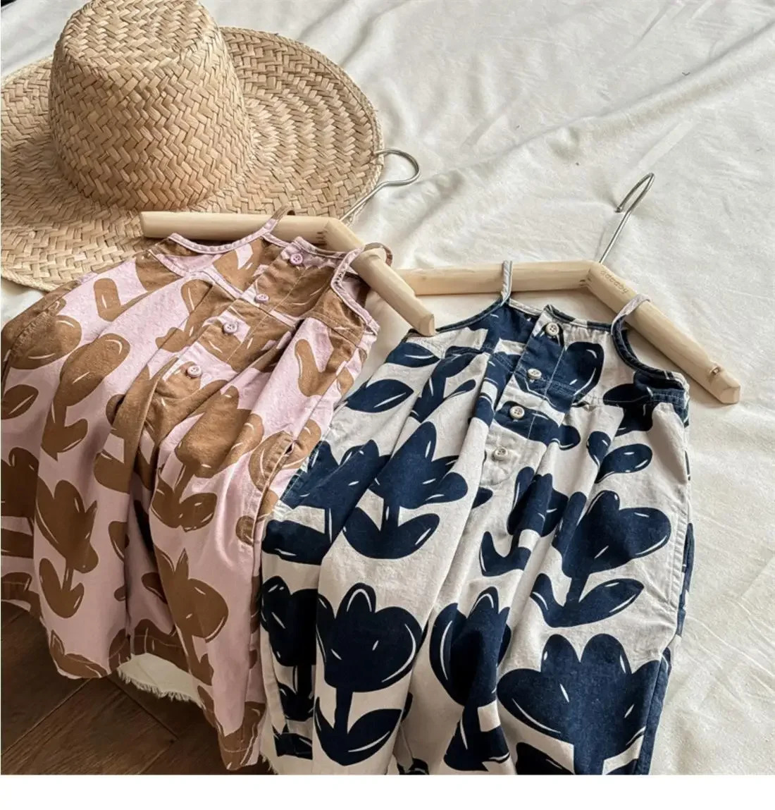 2025 Girls Baby Printed Rompers Pants Kids Children Summer Clothing Overalls Pant Clothes Outfits Jumpsuits 250619