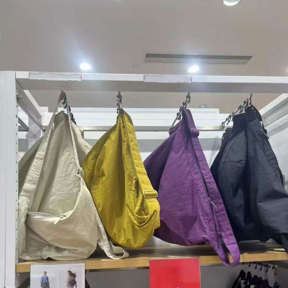 2025 Nylon Purple Dumpling Lightweight Single Shoulder Crossbody Casual Versatile Large Capacity Commuter Bag