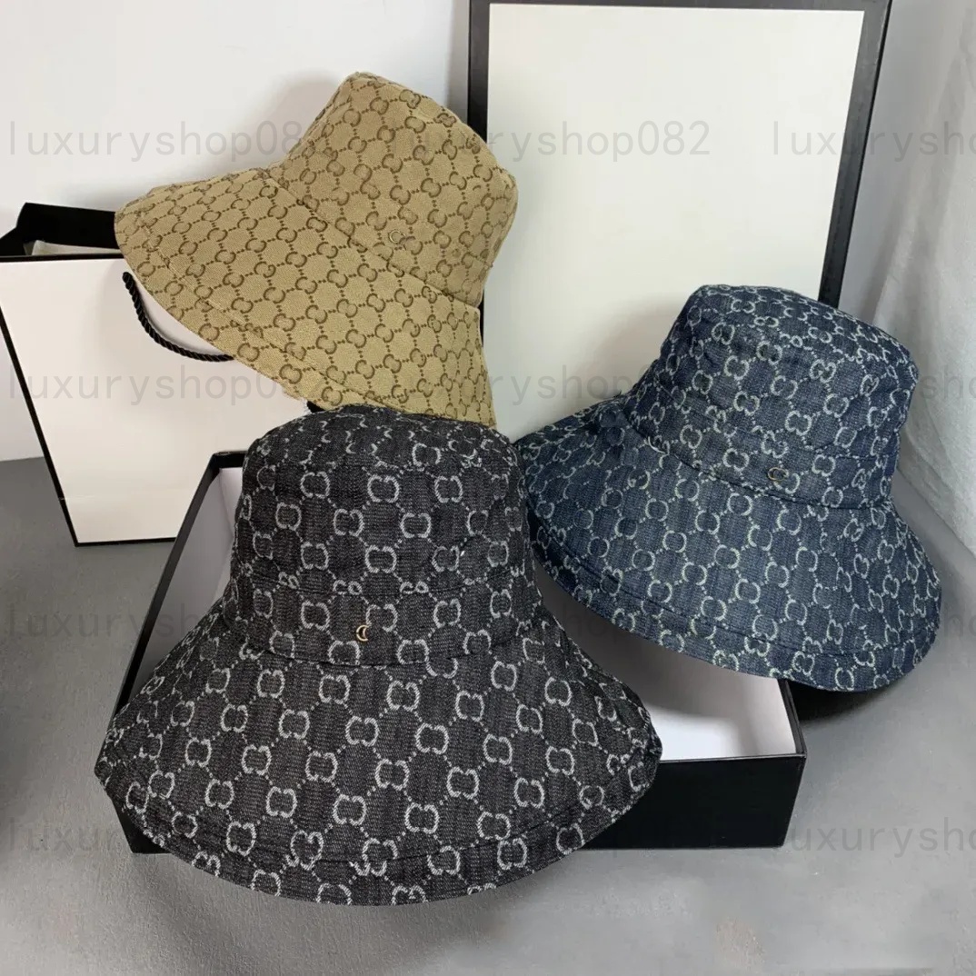 Desingers Bucket Hats S Wide Brim Hats Solid Colour Letter Sunhats Fashion Party Trend Travel Buckethats High Quality Hundred Hat 3 Styles