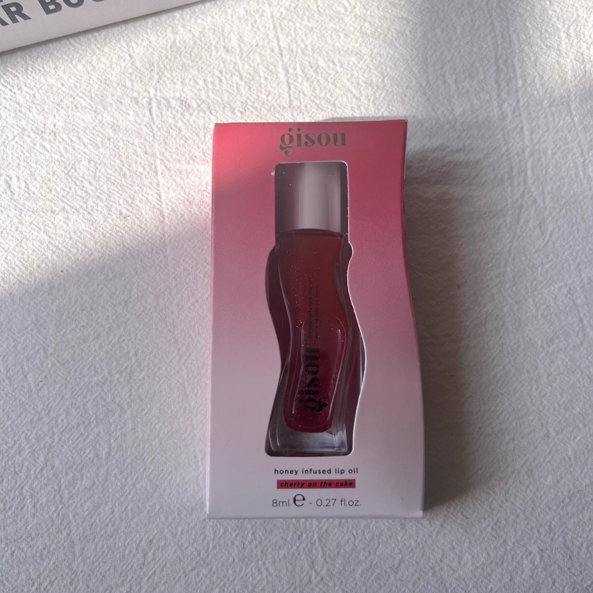 Gisou Honey Strawberry Infused Hydrating Lip Oil Nourishing Lip Moisturizer Shine Smooth Clear Shimmer Lipstick Care For Women