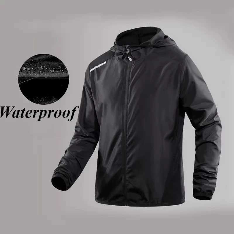 2025 UPF Sunscreen Coats Mens Jacket Breathable Sports Waterproof Jacket Summer UV Protection Outdoor Fishing Skin Coat 4xl W250623