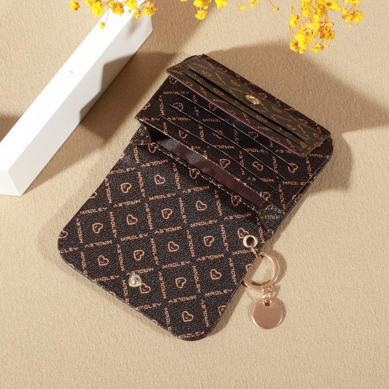 Free Shipping 2025 New Designer Bag New Women's Wallet Cross-border Card Holder Wallet Hot-selling Printed Multifunctional Clutch