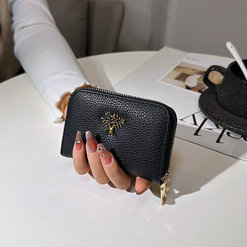 New Women's Luxury Wallet 2025 Women's Wallet High End Fashion Zipper Designer Wallet Short Small Wallet Fashion Women's Wallet