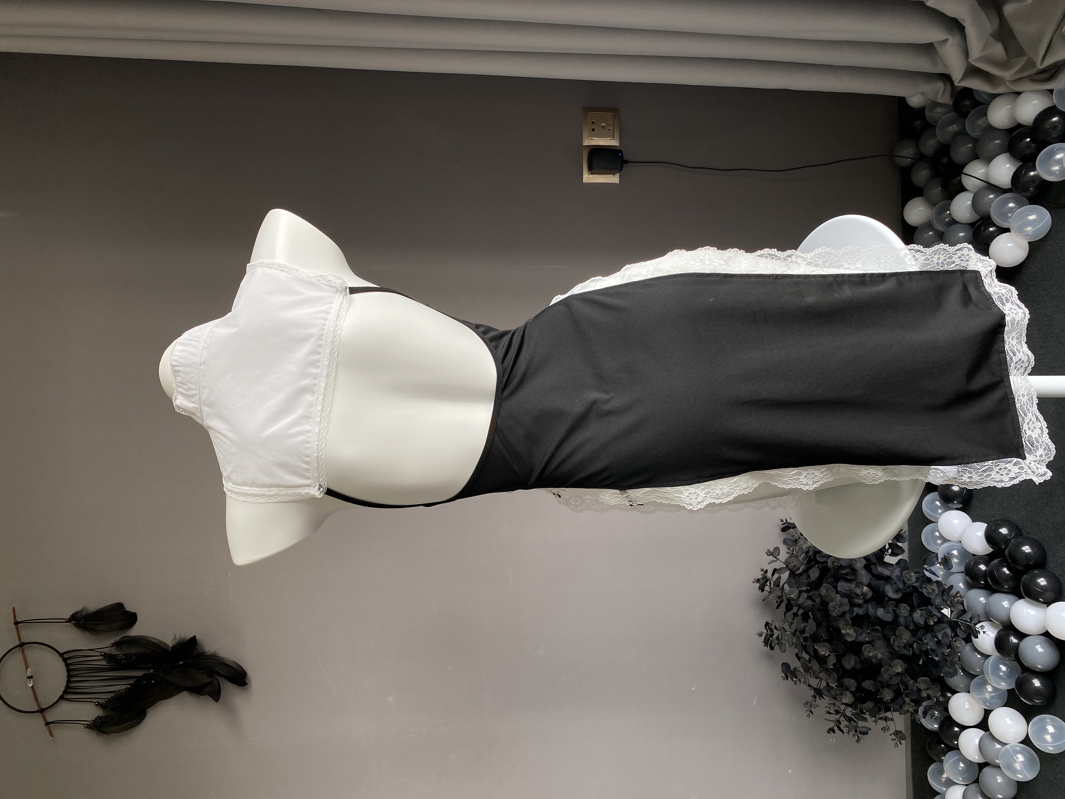 Sexy Nun Uniform Lingerie Set for Adult Romance - Tempting Couple's Pajama Outfit 9181