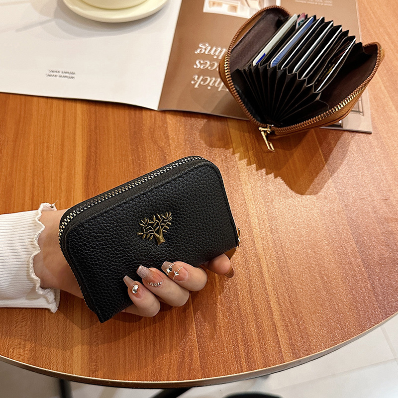 New Women's Luxury Wallet 2025 Women's Wallet High End Fashion Zipper Designer Wallet Short Small Wallet Fashion Women's Wallet