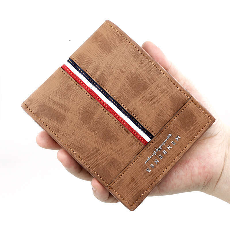 Feng Sanding Hinge Men's Short Large Capacity 70% off Coin Pouch Multiple Card Slots ID Wallet