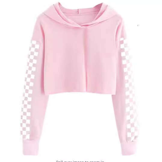 Children's Clothing Autumn Winter New Hooded Sweatshirt Long Sleeve Classic Plaid Print Top Cotton B5