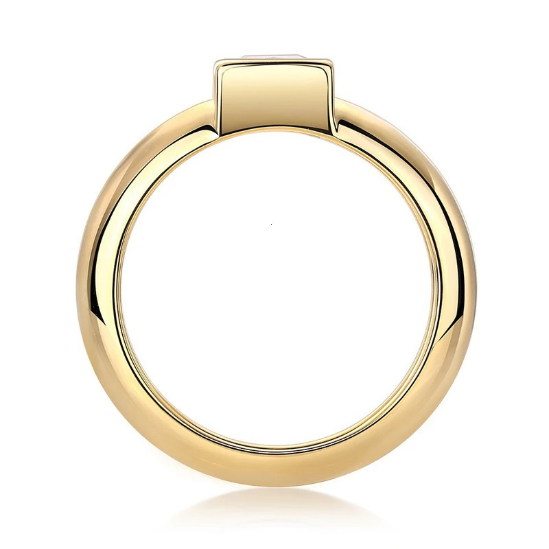 Na Fine Jewelry 18k Gold Plated 925 Sterling Silver Chunky Ring GRA Certificate ict out VVS D Color Women Ring 250617