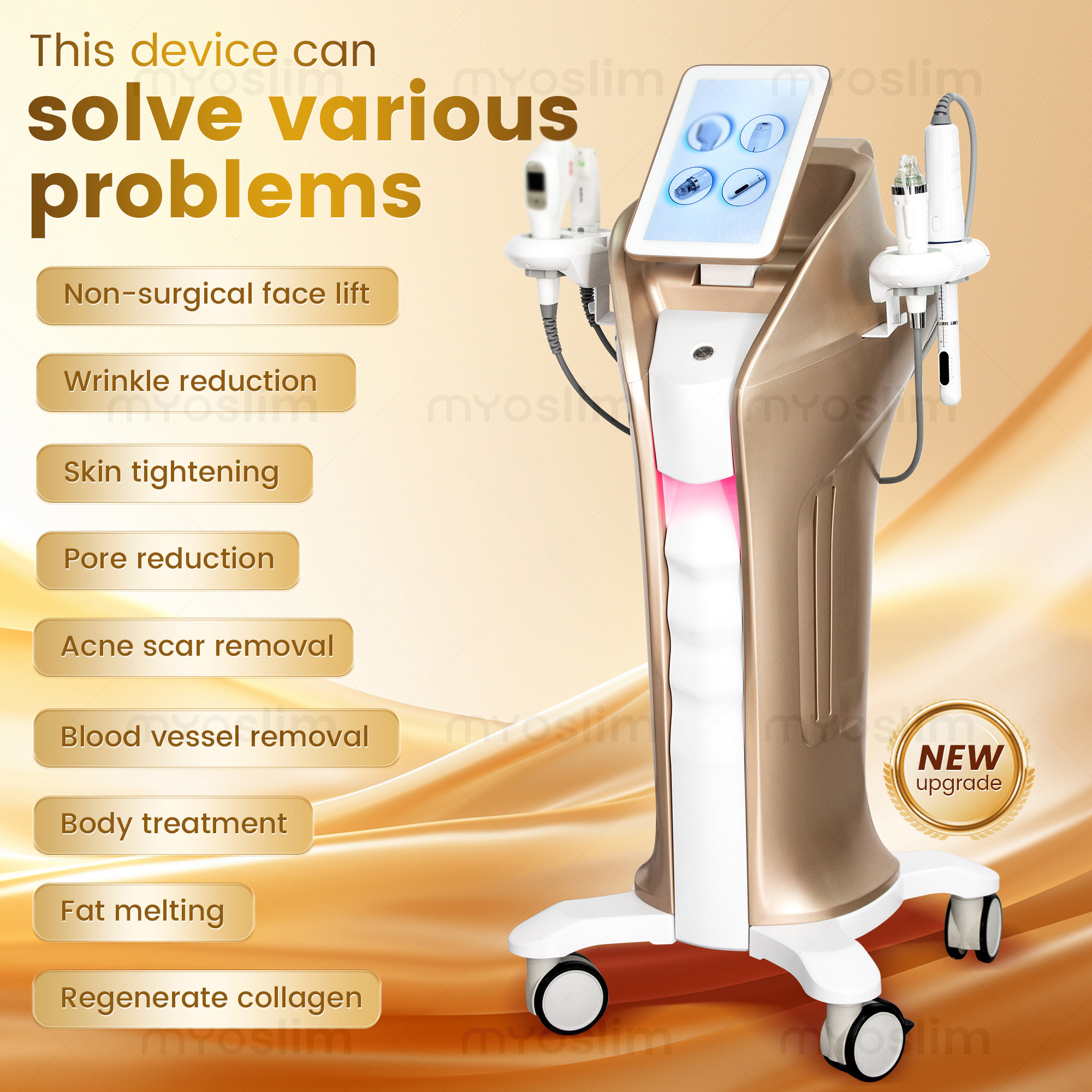 2025 New Anti-aging instrument Beauty instrument Lifting and firming Beauty instrument for beauty salons