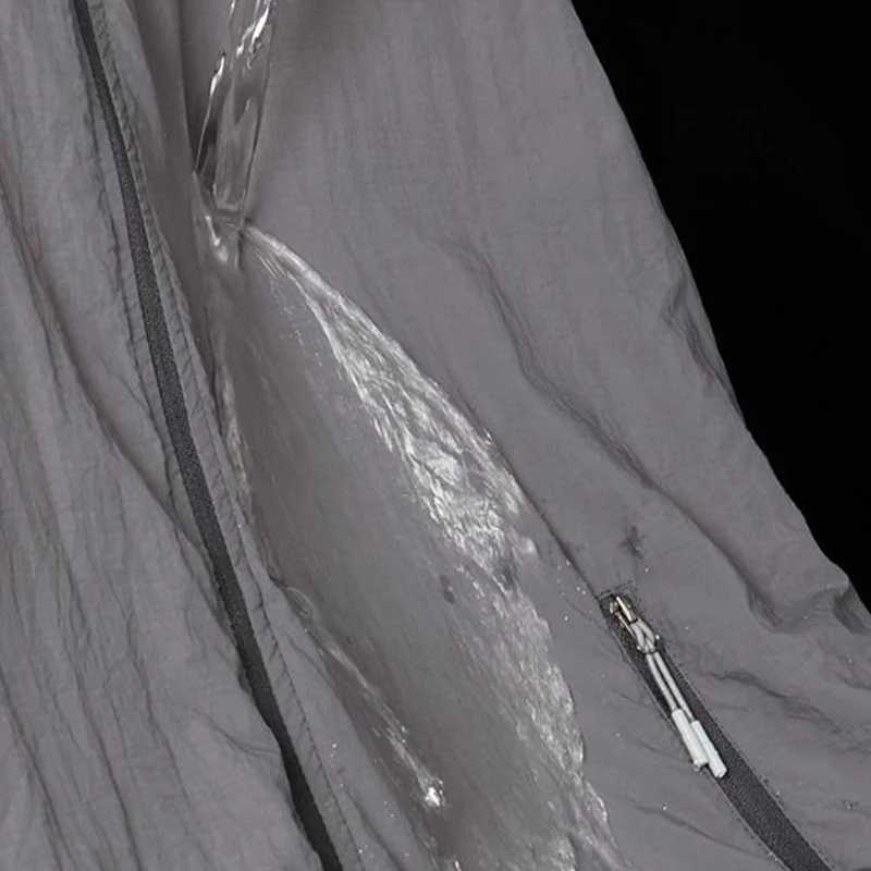 New Summer Camping Waterproof Jacket Men Women Sunscreen Clothing Ice Silk Hooded Quick Dry Outdoor Anti-ultraviolet Skin Coat W250623