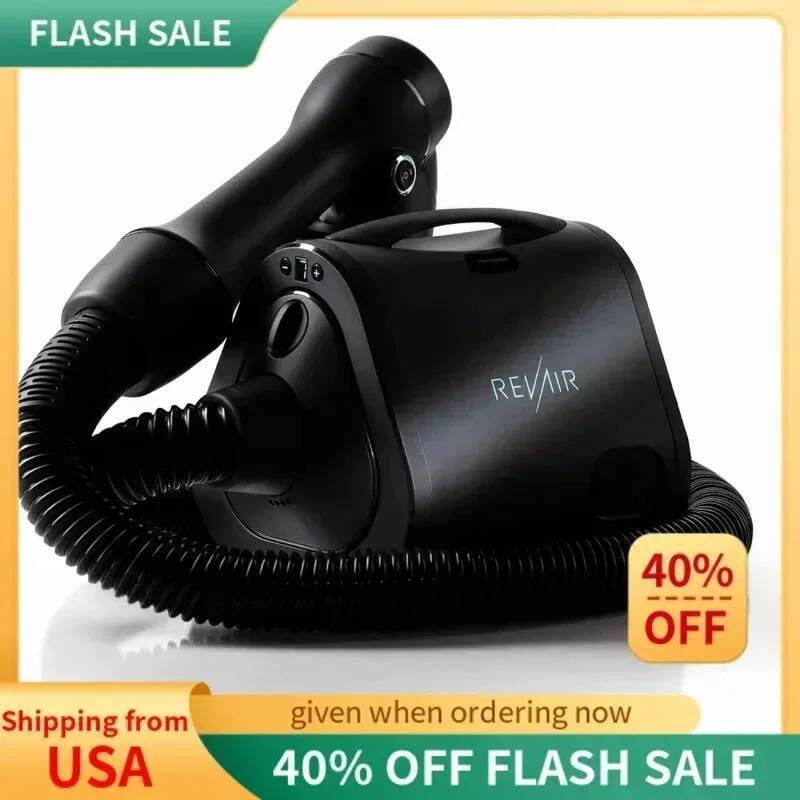 TGBFrevair reverse-Air dryer, vacuum dryer for all hair types, 800 watts, Black,Ali