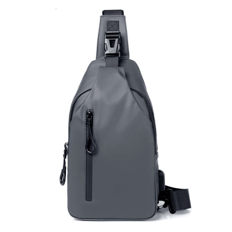 New Outdoor Large Capacity Crossbody Men's Chest Fashion Simple Trendy Shoulder Bag