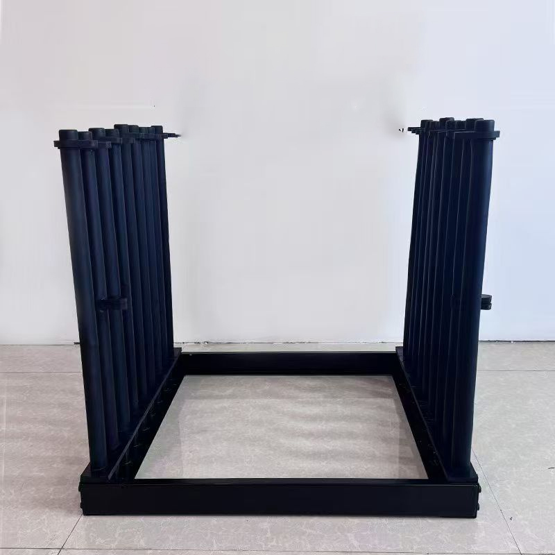 Multi functional mobile display rack for automotive glass