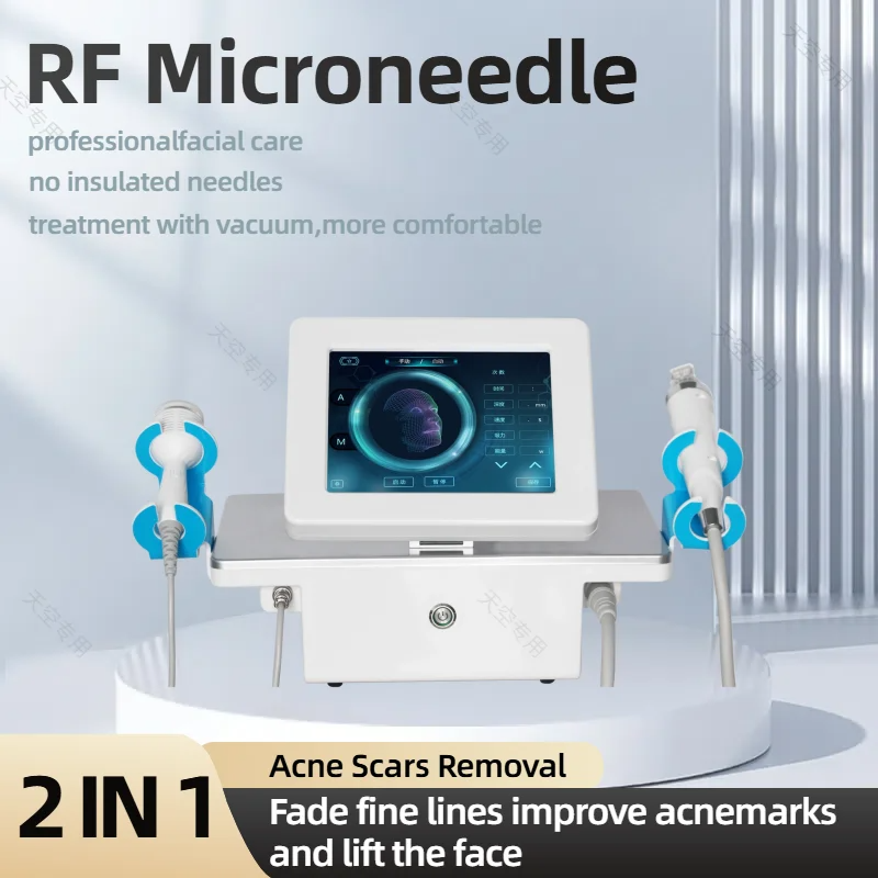 RF Microneedle Beauty Machine Microneedling Stretch Mark Remover Fractional Micro Needling byMedical Spa Equipment