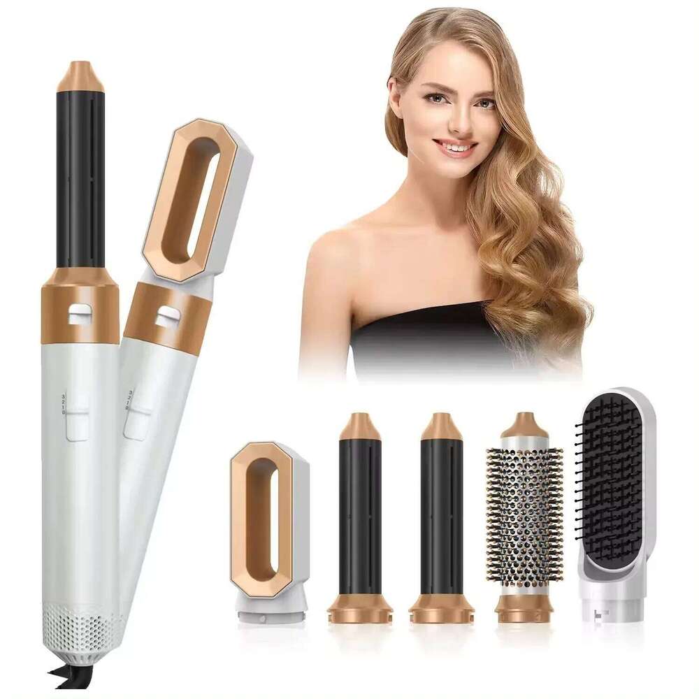 Brush 5 In 1 rush Brushless High Speed with Diffuser Ionic Blow Dryer Hot Air Styling Comb Hair Curler