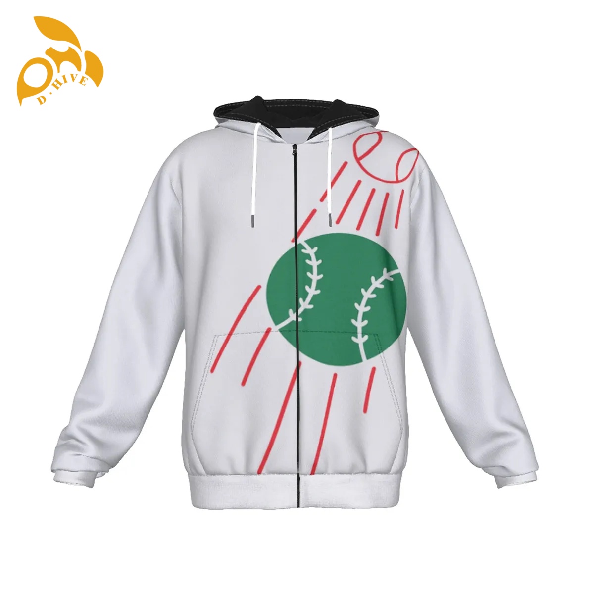 Free Shipping customized definition oversize Men's women's hooded sweatshirt printed fashionable casual street wear zipper cotton hooded swe