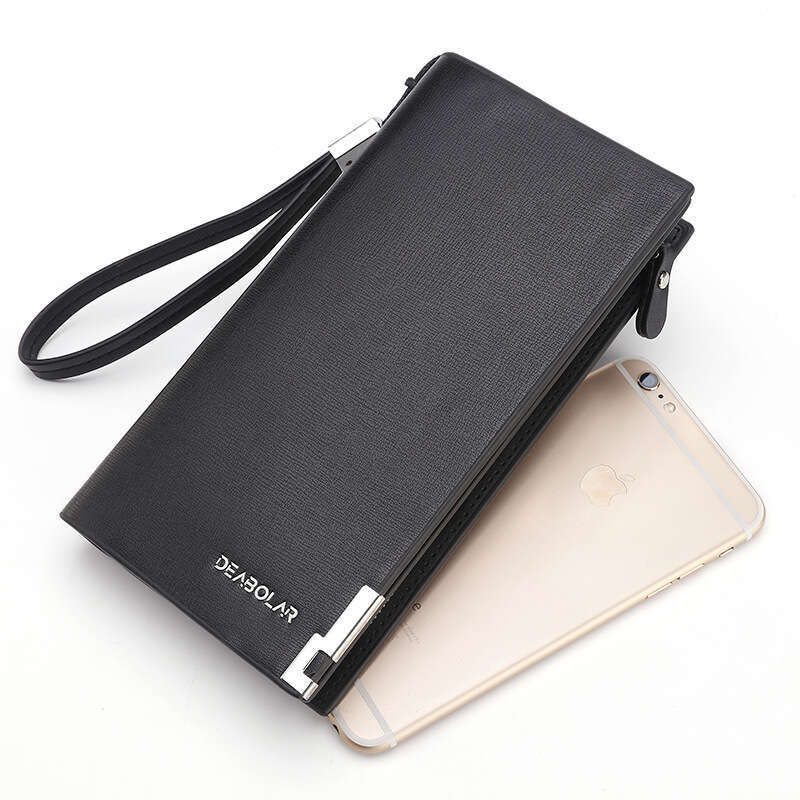 New Men's Fashion Zipper Long Wallet with Multiple Card Slots Gift Clutch wallet designer mens wallet wallet designer mens wallet wallet designer