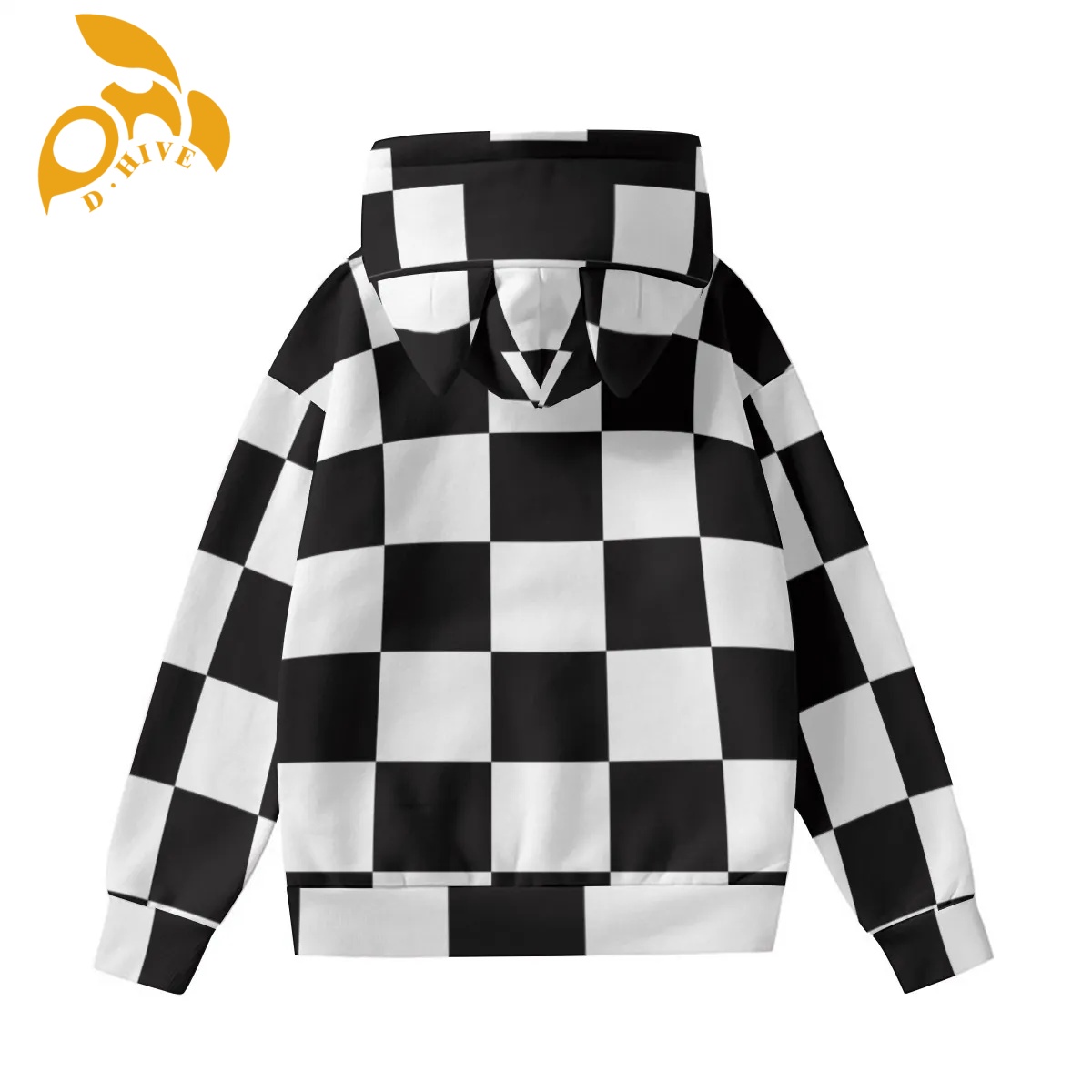 free shipping of customized fashionable Ladies' polyester cotton hooded pocket sweatshirt is suitable Cat ear decoration attractive popular