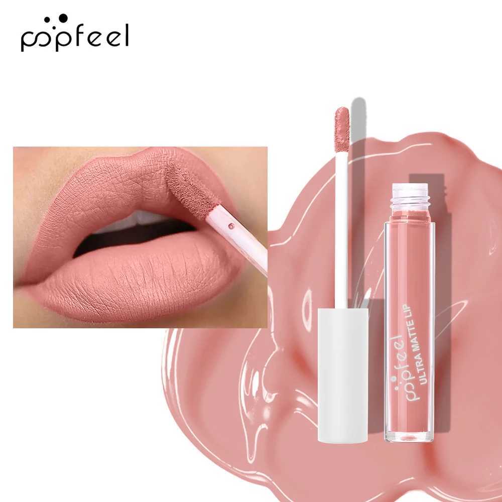 Punk Matte Black Liquid Lipstick Waterproof Long Lasting Party Lip Glaze Personality Velvet Nude Lip Tint Halloween Lip Makeup XJ250623