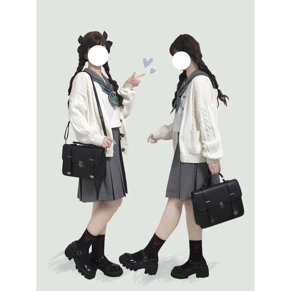 Hot Selling Japan Style Retro High Quality Lolita JK Backpack Shoulderbags Girl Messenger Bags Briefcase Handbags Designer Bags