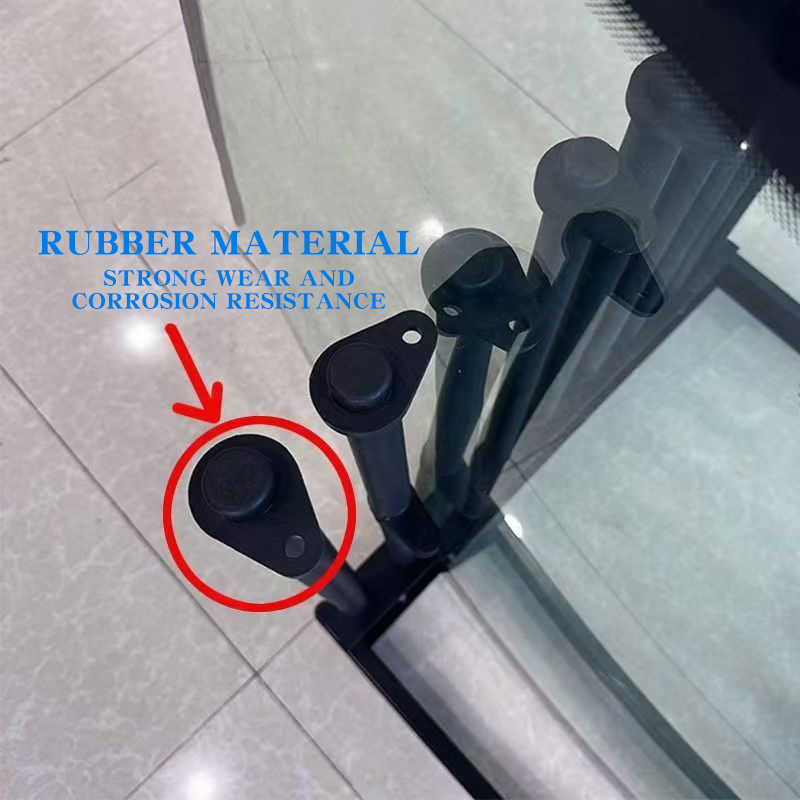 Multi functional mobile display rack for automotive glass