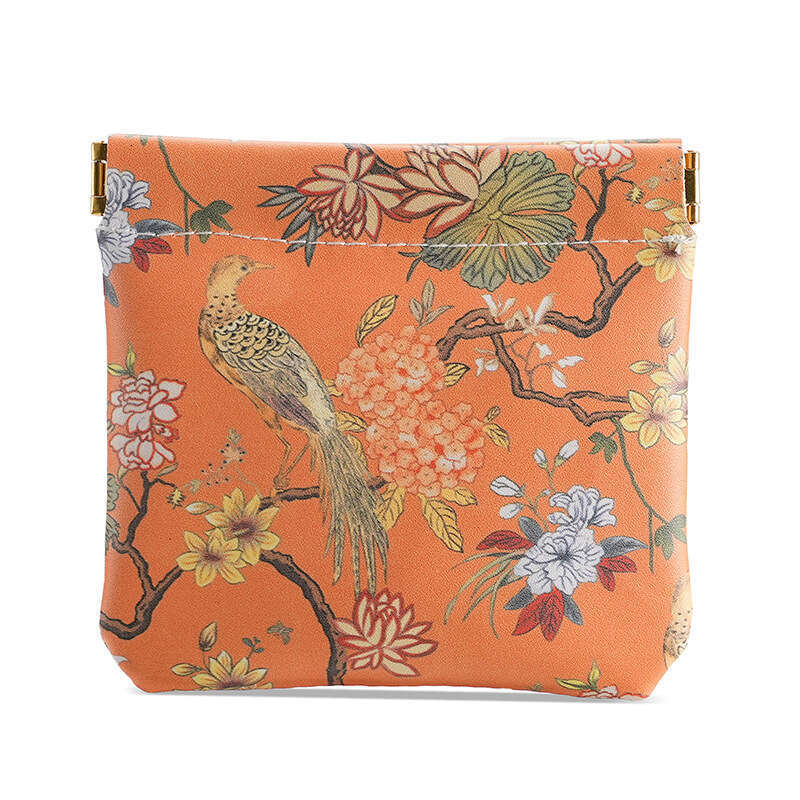 Mini Key Coin Purse Outdoor Storage Small Bag Cosmetics Fragment Print Lipstick Portable