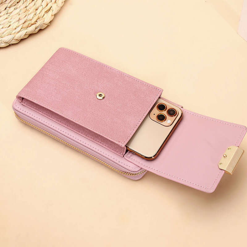 2023 New Women's Phone Trendy Simple Ladies Shoulder Crossbody Korean Style Lock Small Square Bag
