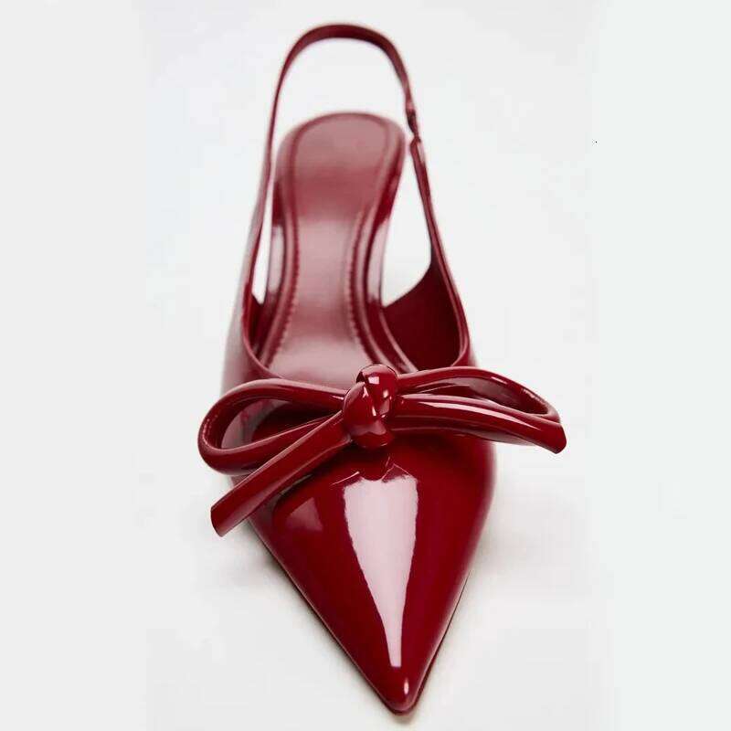 Summer High Heel Women Sandals Fashion Shallow Butterfly-knot Elegant Wedding Party Shoes