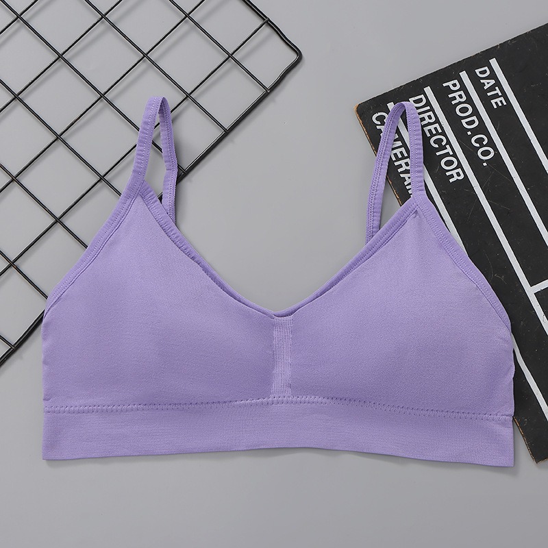 Lady Breathable Unlined Sports Bra for Yoga - Thin Fit & Comfort Push up Bra