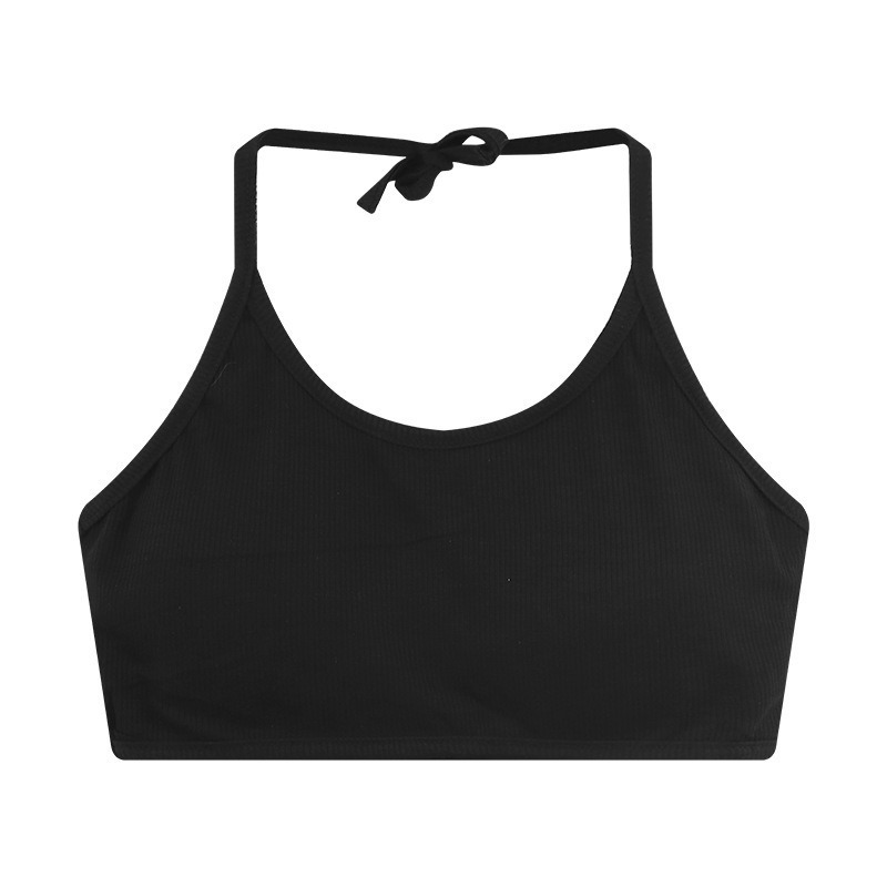Sexy Women's Bra Bralette Combo: Strapless Top with Elegant Halter Detailing and Comfortable Back Support Bra