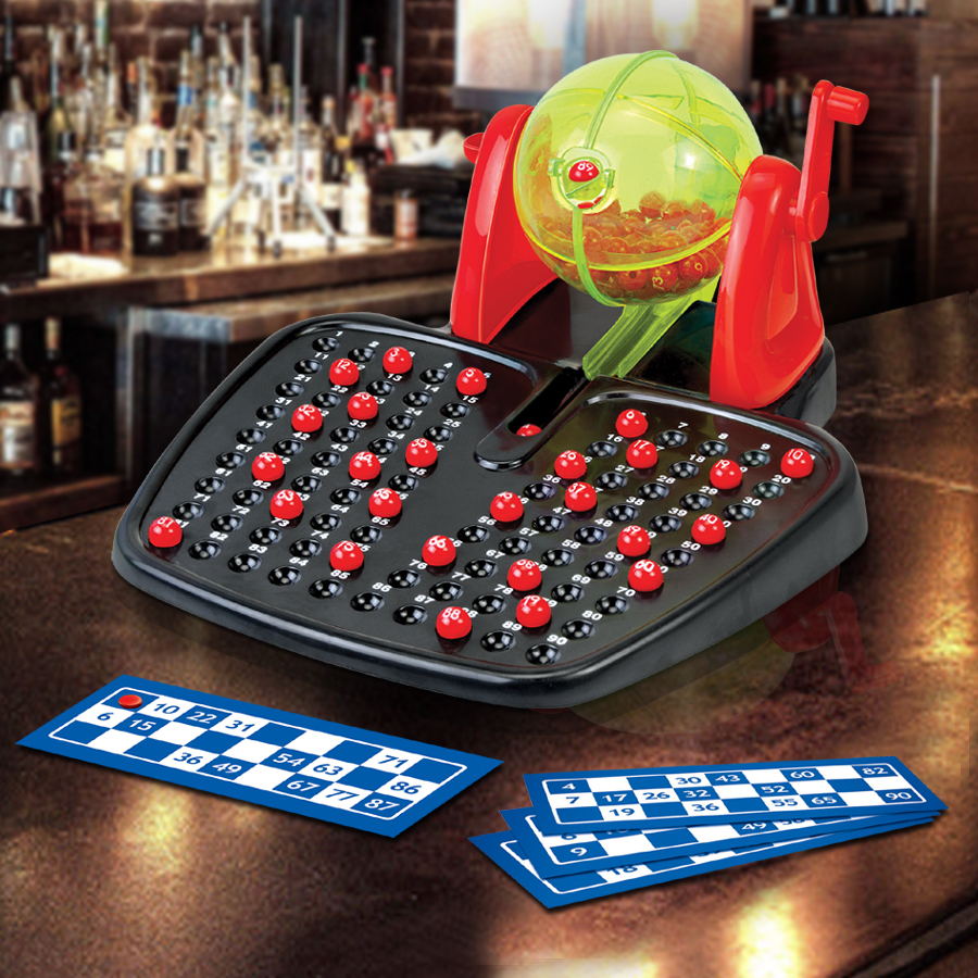 Educational Interactive Board Game: Realistic Bingo & Lotteries with Puzzles for Children