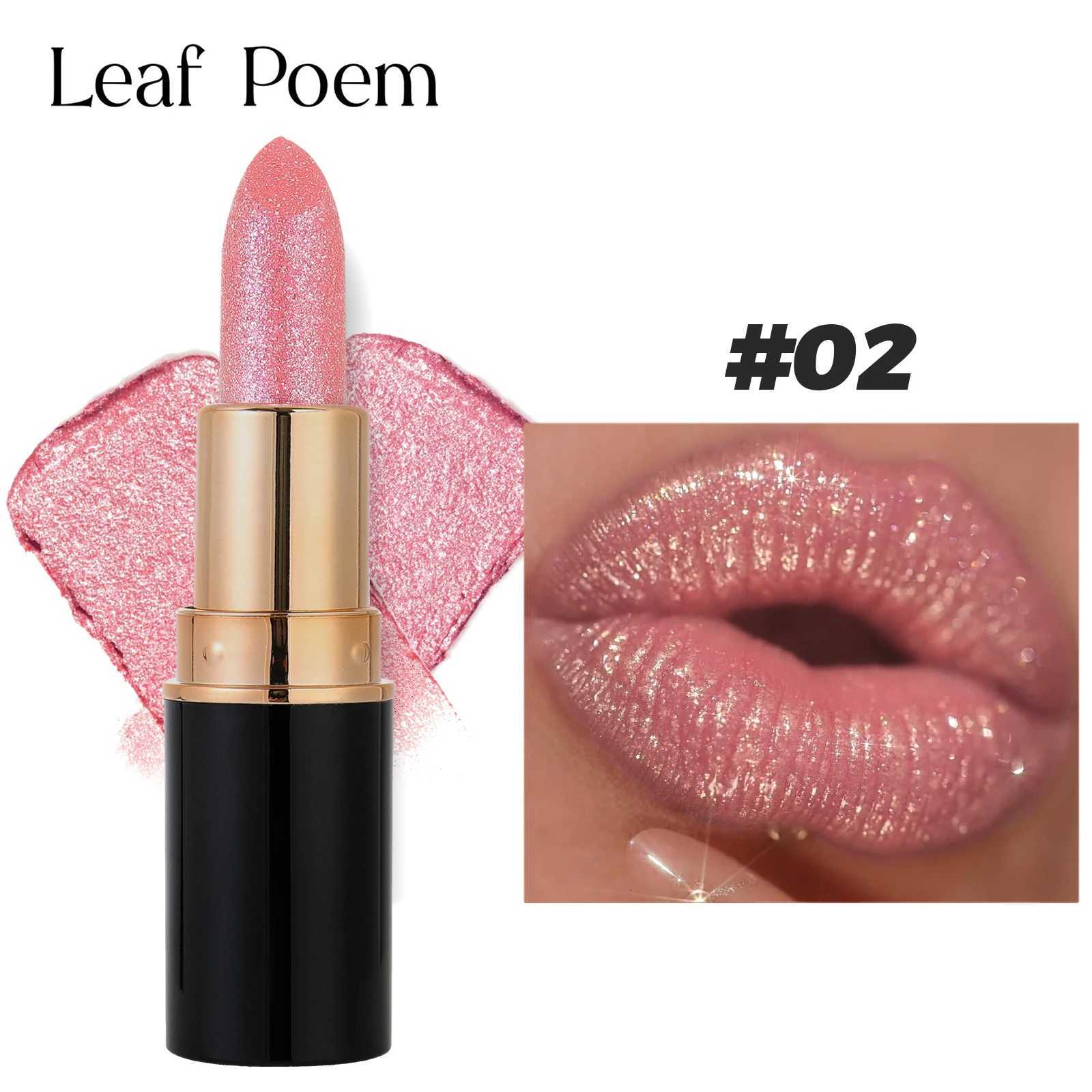 Metallic Glitter Lipstick Dazzling Moisturizing Velvety Sexy Red Lip Gloss Waterproof Matte Diamond Pearlescent Lip Tint Balm XJ250623