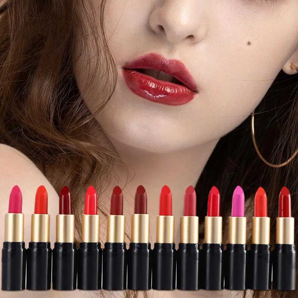 Original Tube Lipstick Smooth Long Lasting Mini Tube Matte Velvet Lipstick Moisturizer Gloss Waterproof Lip Lipstick Cosmetic XJ250623