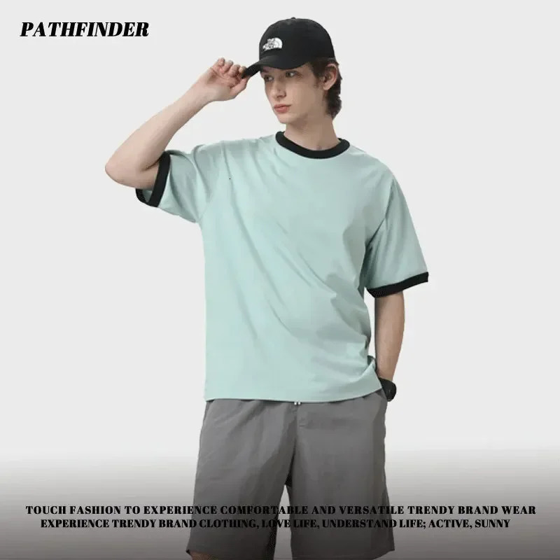 Mens Summer Sports Suit Ice Silk Quick Dry T-Shirt Short Sleeves Fitness Clothes Running Shorts Badminton Uniform Training Equi 250617