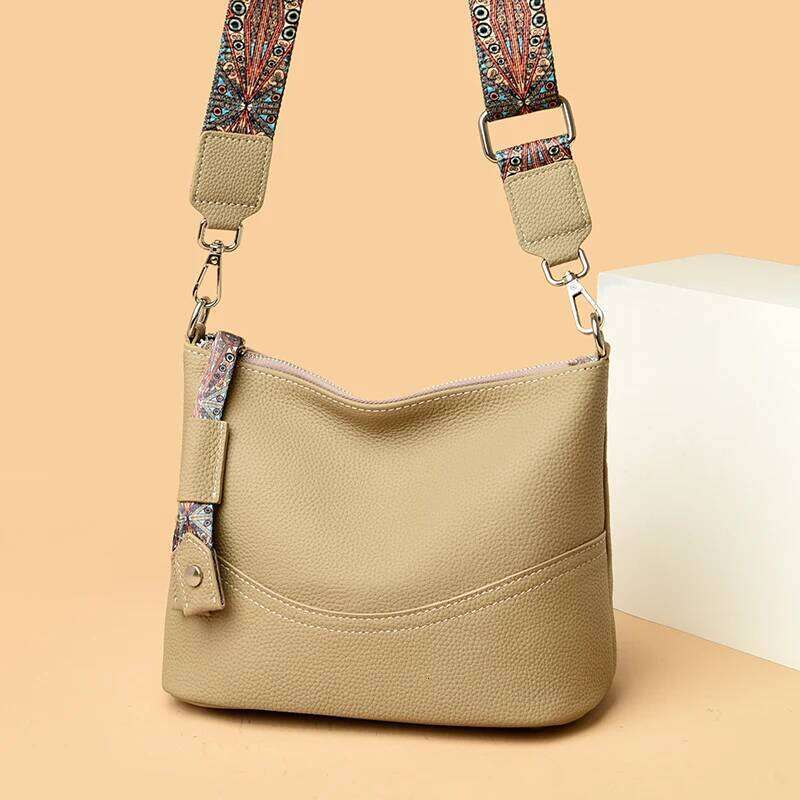 Luxury Bag High Quality Cow Purse And Handbags For Female Genuine Leather Women Bags 2024 Ladies Shoulder Crossbody Tote Sac