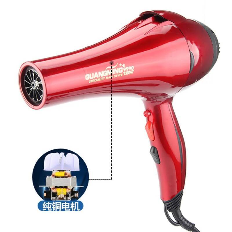 For hairdresser and hair 3 meter long wire EU Plug Real 2300w power professional blower dryer salon Hair Dryer hairdryer