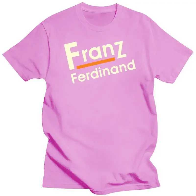 100% Pre-Shrunk Cotton Customized Short Sleeves Franz Ferdinand T-Shirt Mens Clothing Men Regular Fit X250623
