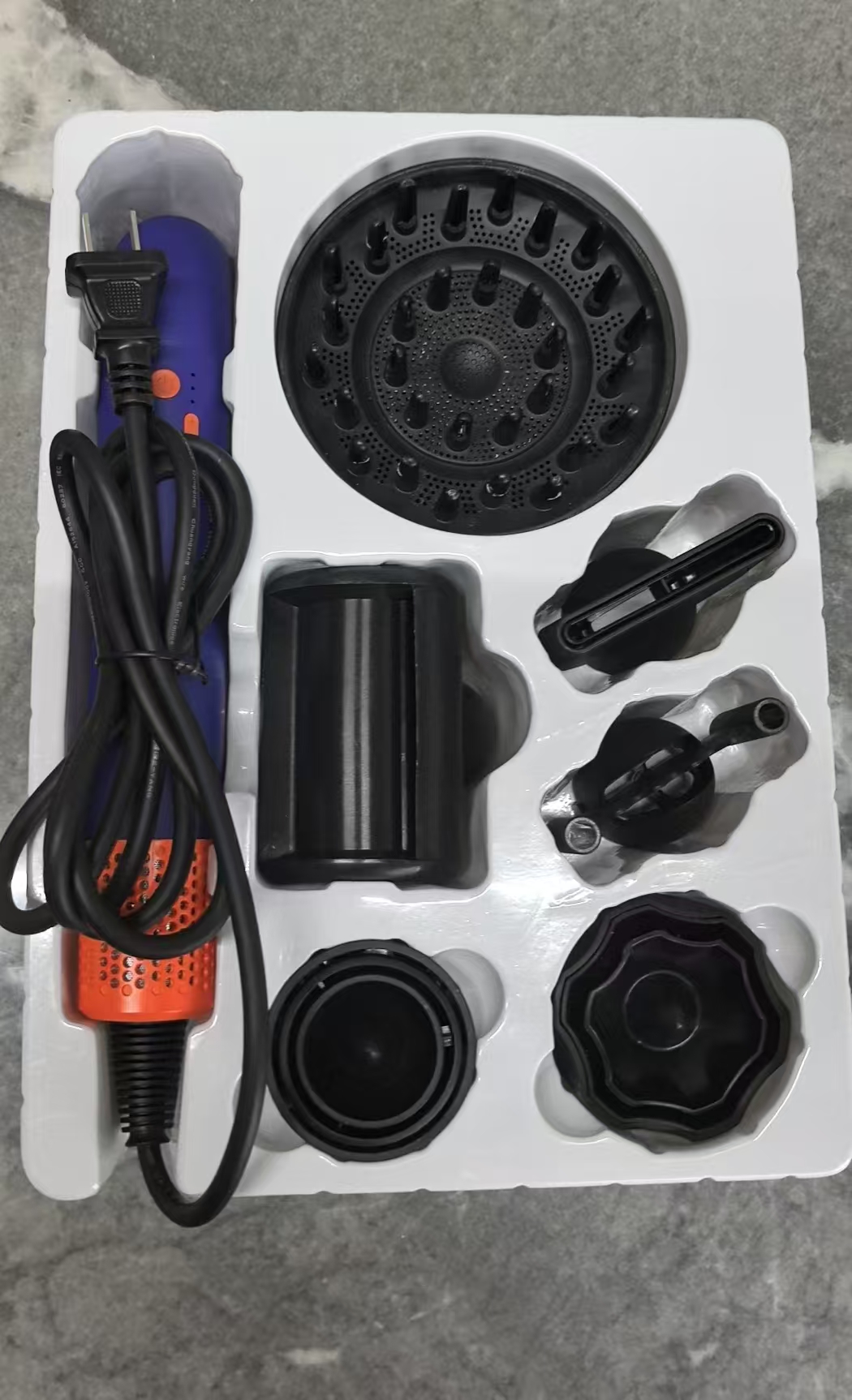 Designer Dryers Speed Dryer Curved Pipe Blower Electric Hair Drier Safety Ionic Blow High Power