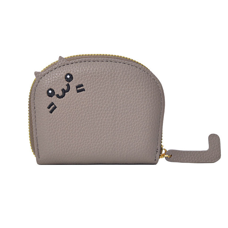 Free Shipping 2025 New Designer Bag Cat Card Holder For Women Compact And Cute Multi-card Slot High-end Cartoon Coin Purse