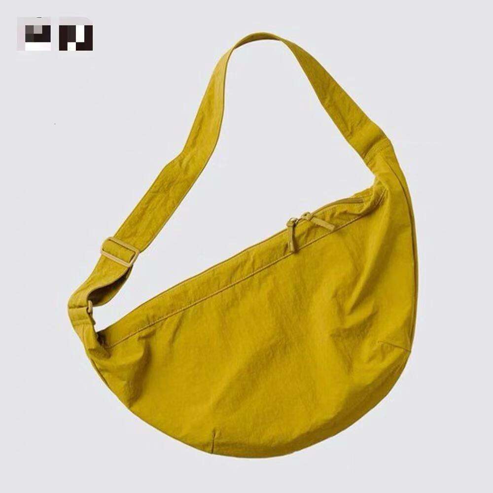 2025 Nylon Purple Dumpling Lightweight Single Shoulder Crossbody Casual Versatile Large Capacity Commuter Bag