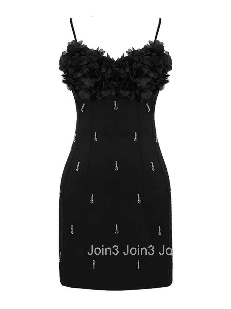 New Summer Fashion Lady Sweet Black Evening Dress Women Clothing Elegant Luxury Sexy Strap Slim Short Party Prom Vestidos Fiesta