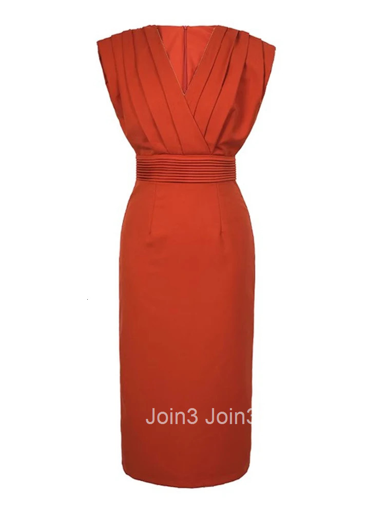 New Fashion Summer Formal Occasion Long Pencil Dress Women Ladies Clothes Elegant Office Sleeveless Slim Midi Mujer Robe Vestido