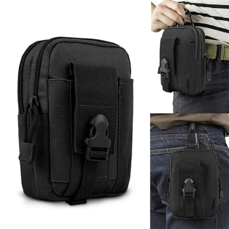Molle Pouch Multipurpose Waist Bag Tactical Holster Belt Pack Wallet Purse Phone Case 250612