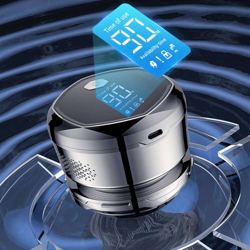 Mini Razor Pockets Electric Shaver Floating Quick Shave Waterproof Razors For Men Bald Head Artifact USB Recharge