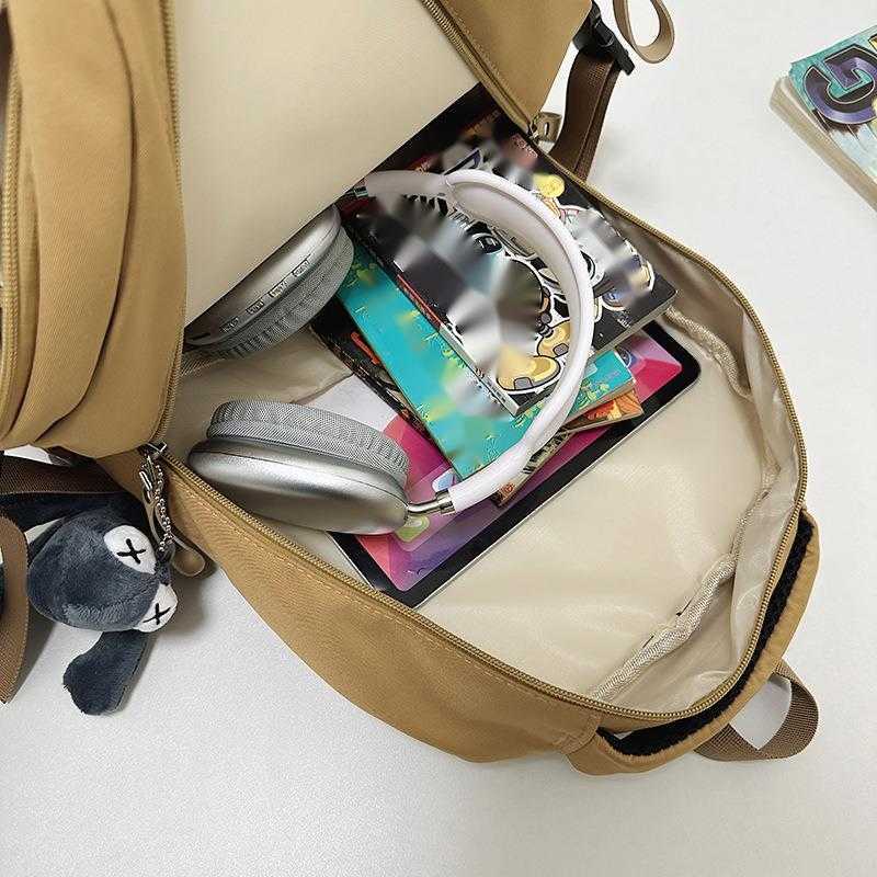 Large Capacity Backpack For Men And Women High Quality Casual Campus School Bag Korean Sports Backpack For Middle And High School Students