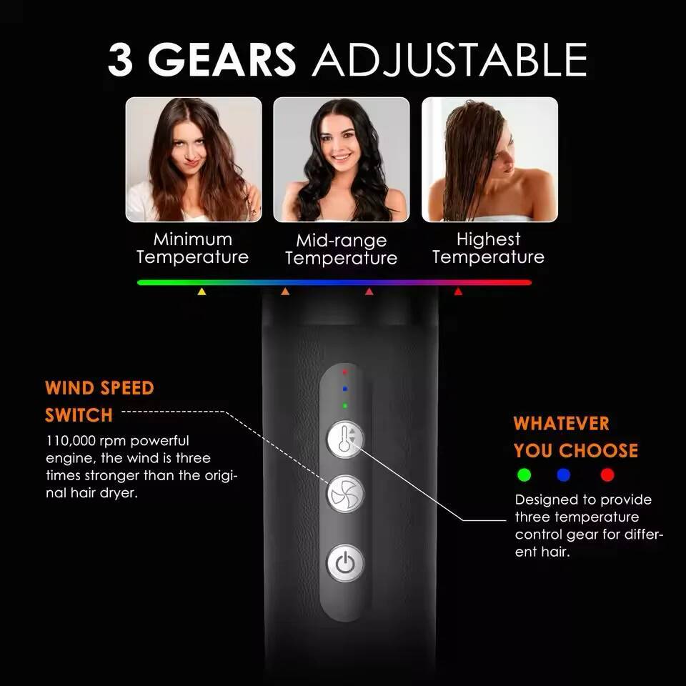 7 in 1 Professional Straightener 1400W Curler Electric Comb Dryer Brush Hot Volume Curlers Hair Style Set