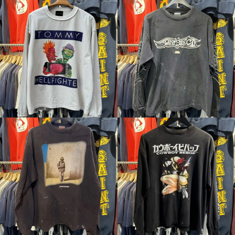 Daily Casual T-shirts Printed Breathable Long Sleeved Tshirts