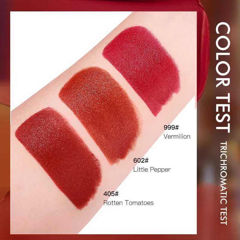 Matte Lipstick with Chain Bag Set Non-Fading Non-Stick Cup Long-Lasting Velvet Finish Smooth Matte Lip Color Waterproof XJ250623