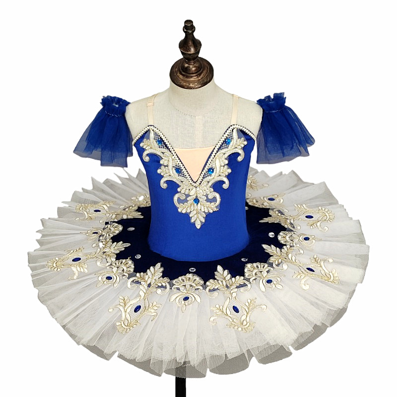 Girls' ballet dresses, dance dresses, circular ballet costumes, campus dance programs, stage collective performance costumes